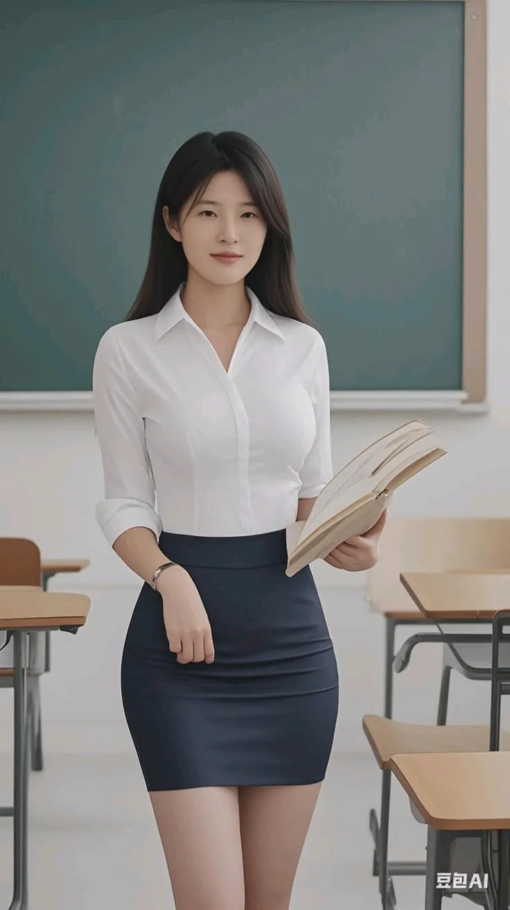 Math Girl Jumping GodSix - Image 414
