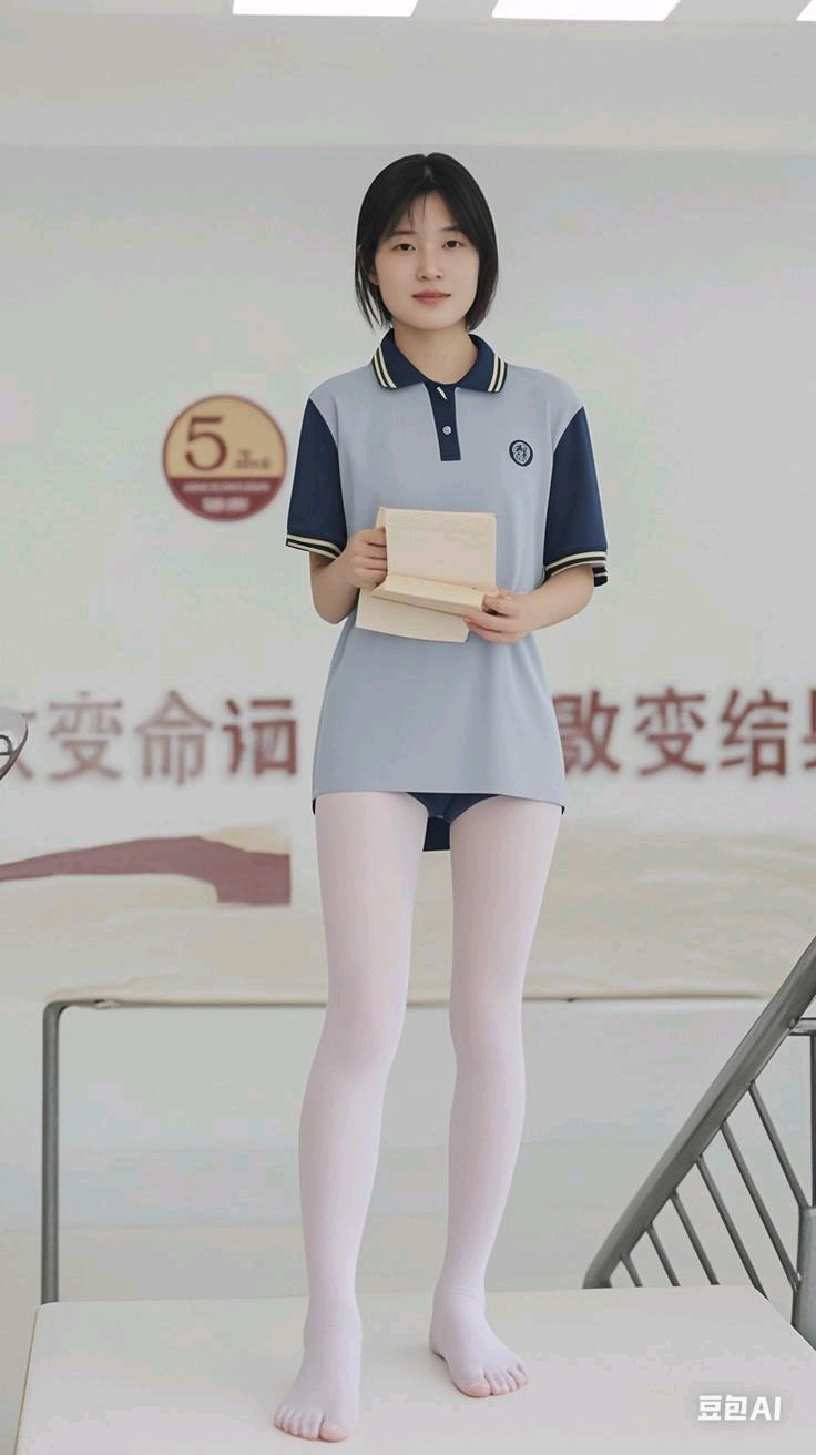Math Girl Jumping GodSix - Image 418
