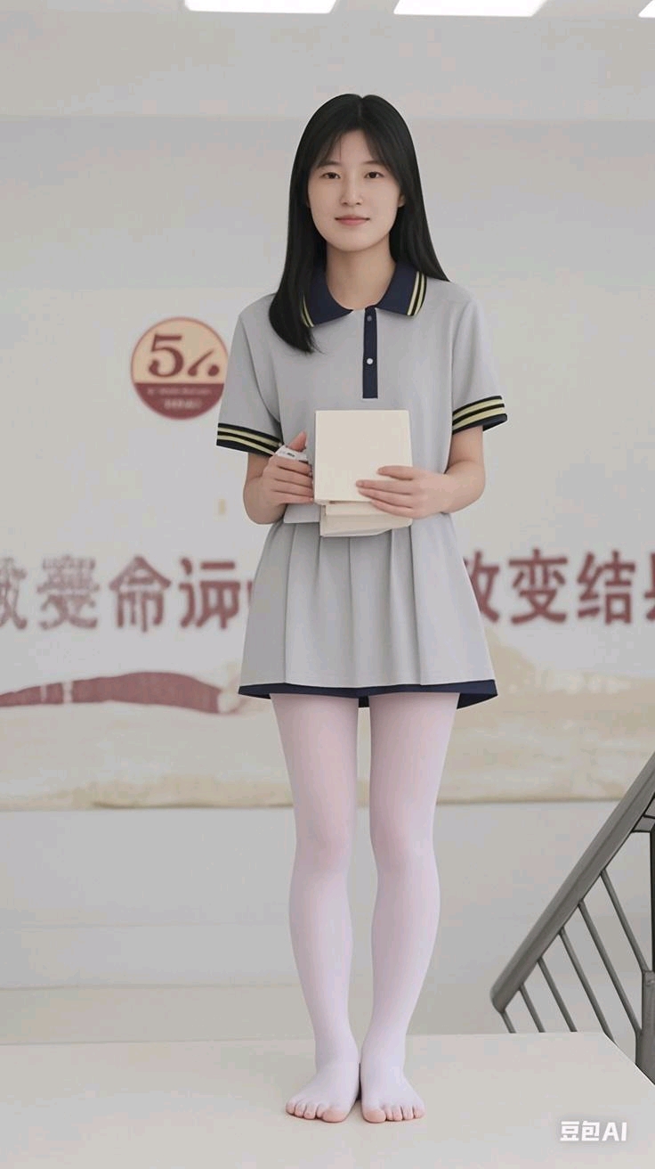 Math Girl Jumping GodSix - Image 420