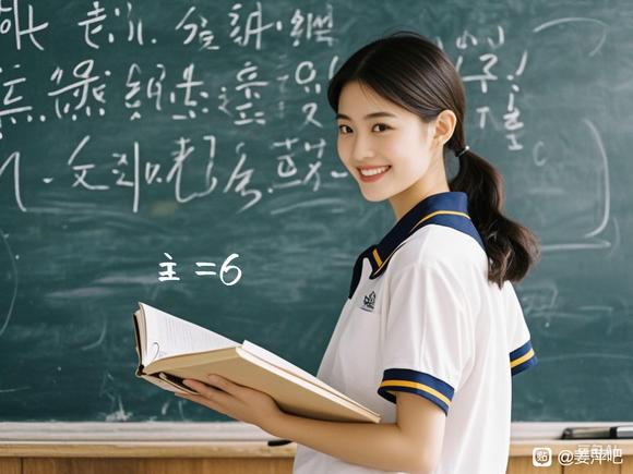 Math Girl Jumping GodSix - Image 578