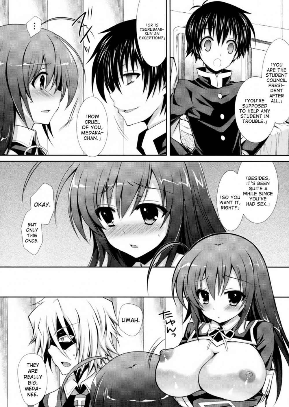 Medaka-chan Sakunyuu 4 - Kumagawa-kun Rapes Aka-san - Image 8