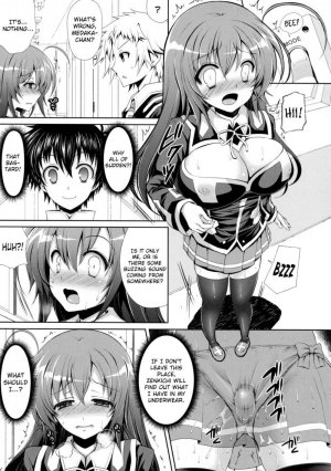 Medaka-chan Sakunyuu 5 - Kumagawa-chan Teases Medaka-chan With a Vibrator - Page 10