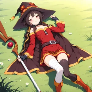 白い物質 Megumin - Explosion Adventures - Captured Kono Subarashii Sekai ni Syukufuku o - Page 4