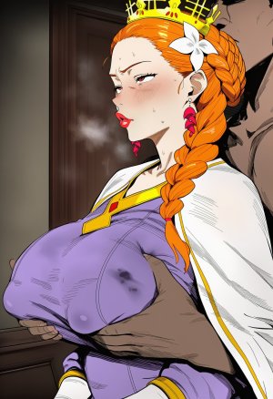 Melichan Queen Eleanor of Aquitaine FateStrange Fake - Page 49
