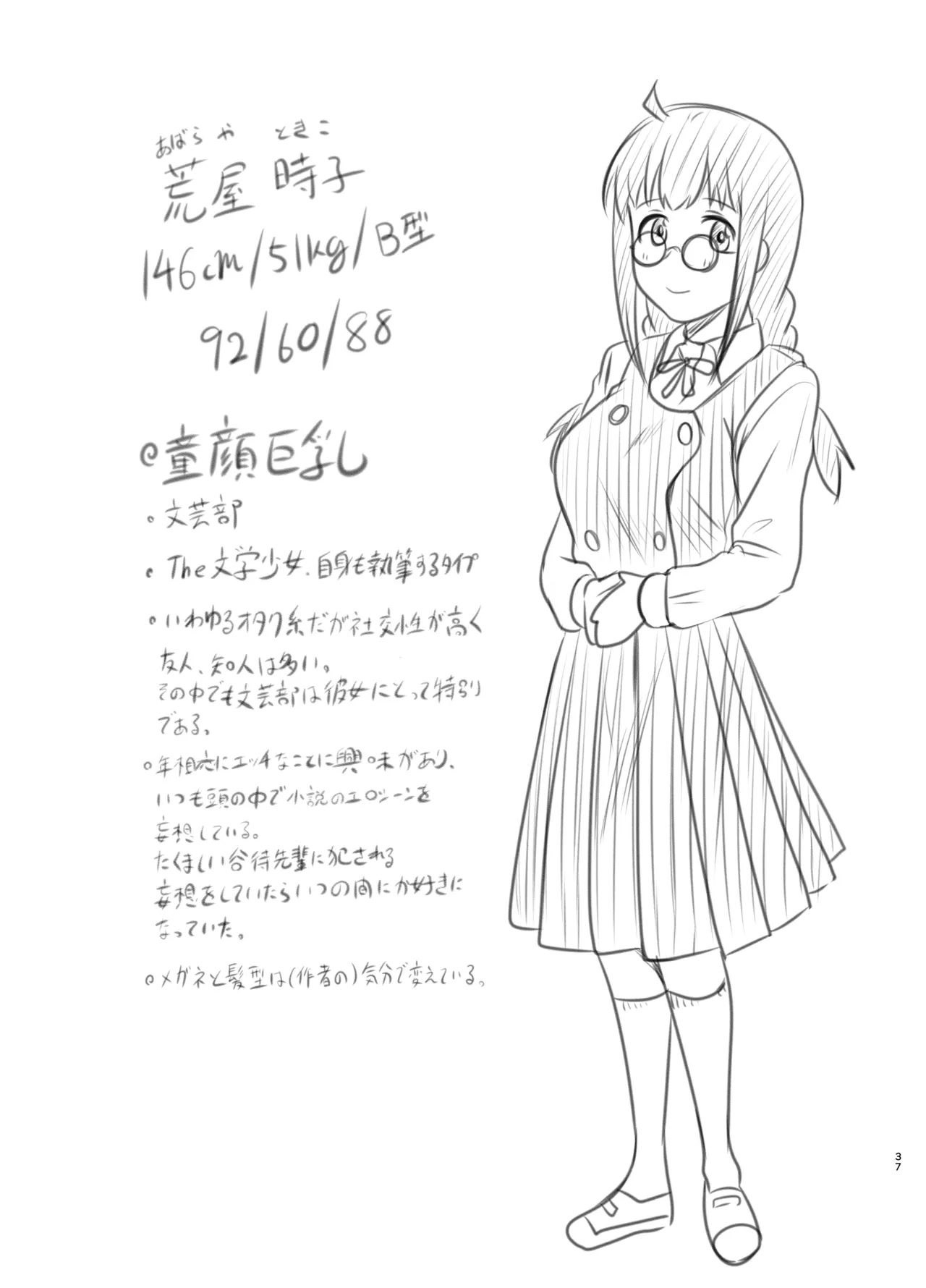 MELODIYA Amadeusky Megane Kouhai no Mousou Ero Shousetsu Digital - Image 38