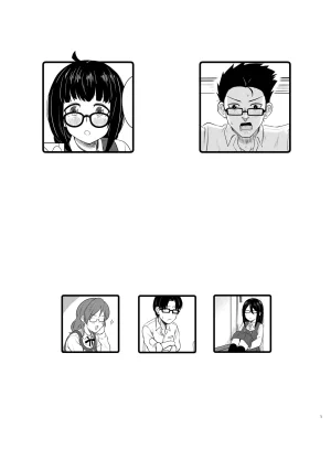 MELODIYA Rodion Megane Kouhai no Mousou Ero Shousetsu Textless Digital - Page 2