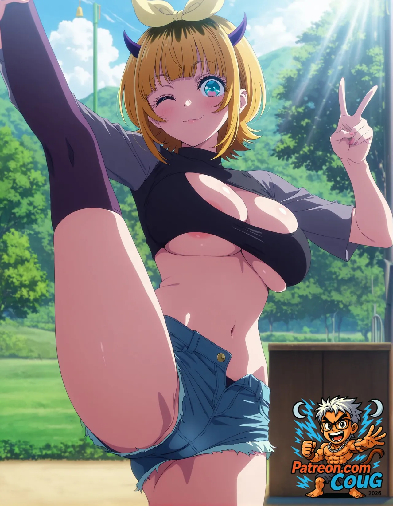 Mem-Cho hentai Oshi no Ko NSFW parody - Image 5