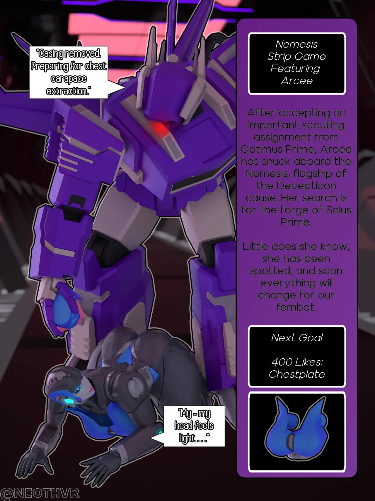 Mengsk Arcee Strip Game Transformers ongoing - Image 8