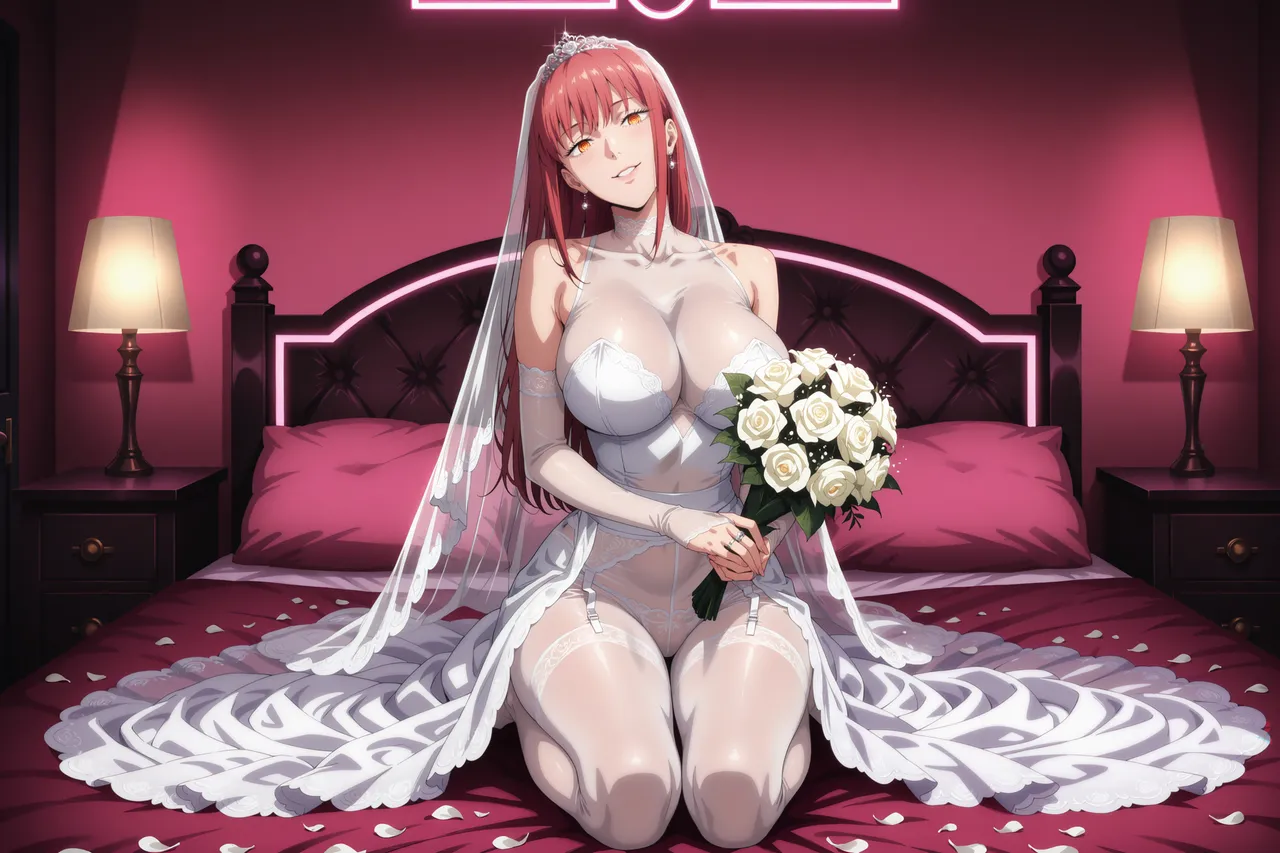 Meowu laha - Makima Wedding Dress and Babydoll - Image 2