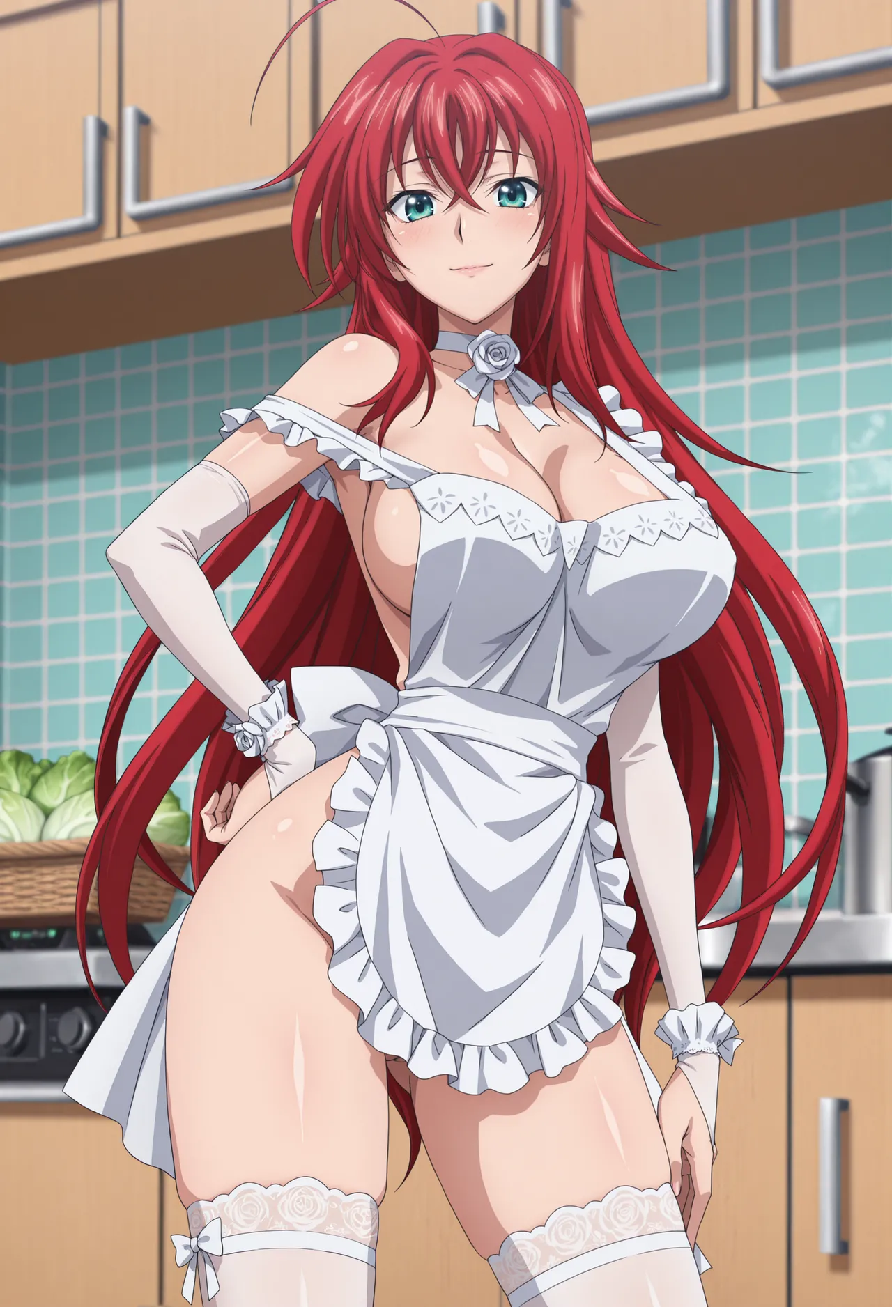 Meowu laha - Rias Naked Ribbon - Image 1