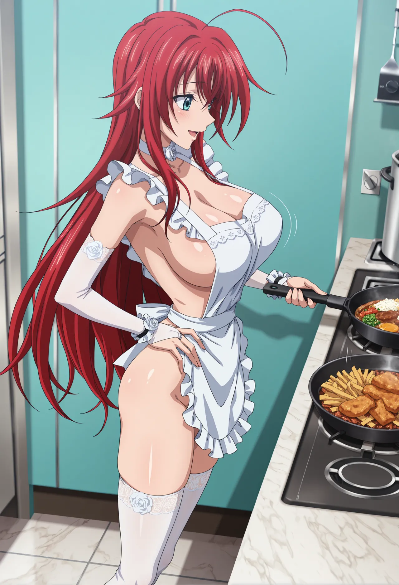 Meowu laha - Rias Naked Ribbon - Image 7