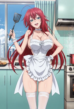 Meowu laha - Rias Naked Ribbon - Page 6