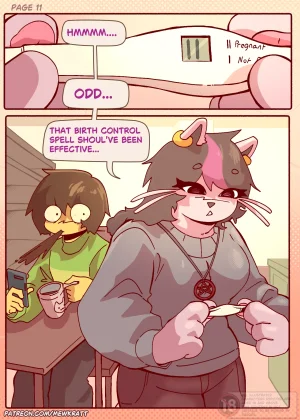 MewKratt Baby Summoning Ritual Deltarune - Commissioned - Page 12