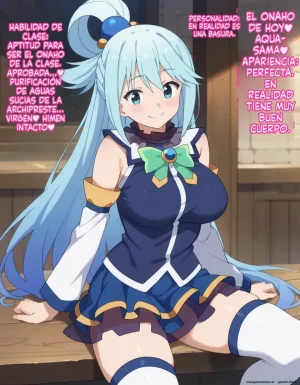 Michibata de Deisui Shiteru Aqua-sama ni Mizu ni Jouka Dekinai Kurai Kotteri Zaamen Sosoide Mudan Haramase Shichau Hanashi Spanish MTL - Page 2