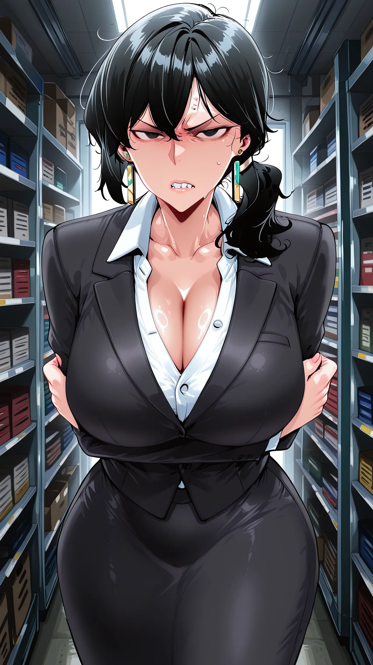 Mika MiwasaMother Corruption My Widowed Single Mother Gets Railed By Her Boss Every Day - Image 10