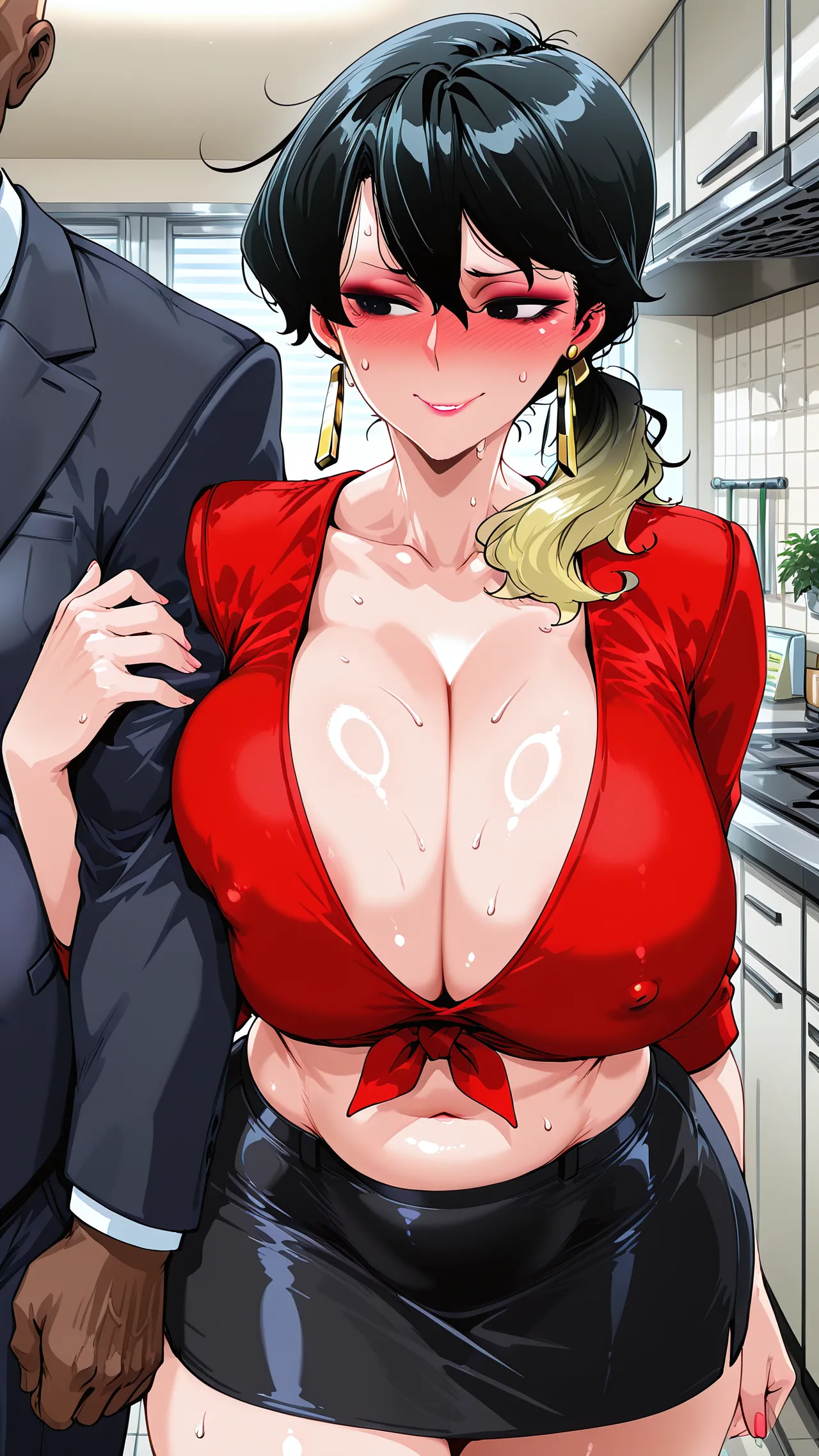 Mika MiwasaMother Corruption My Widowed Single Mother Gets Railed By Her Boss Every Day - Image 45