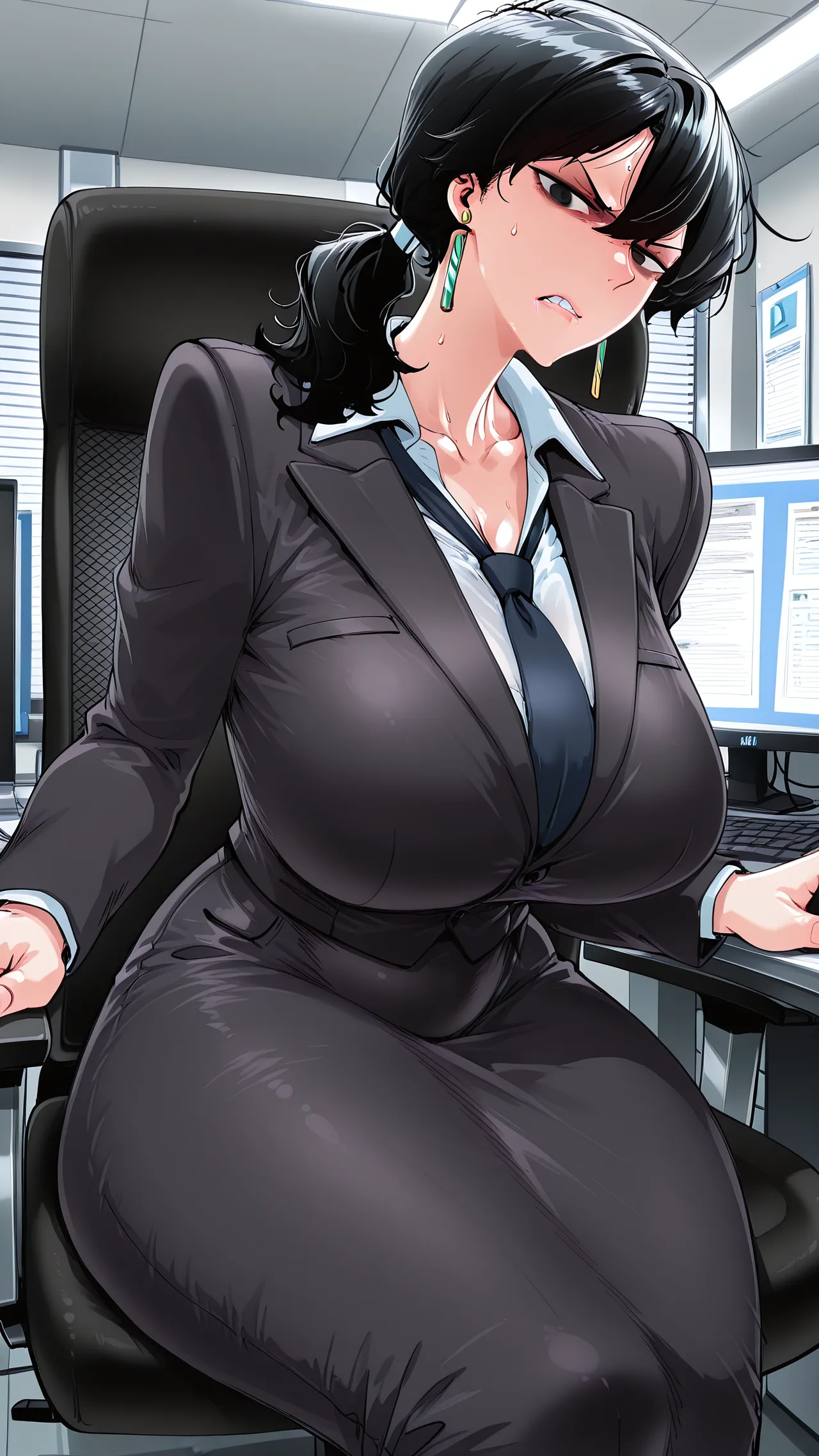 Mika MiwasaMother Corruption My Widowed Single Mother Gets Railed By Her Boss Every Day - Image 5