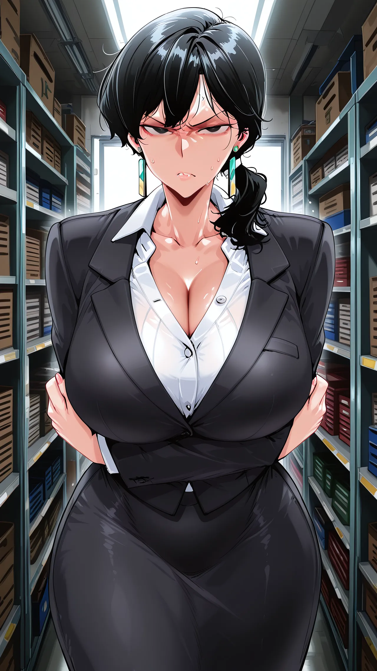 Mika MiwasaMother Corruption My Widowed Single Mother Gets Railed By Her Boss Every Day - Image 8