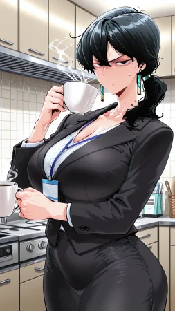 Mika MiwasaMother Corruption My Widowed Single Mother Gets Railed By Her Boss Every Day - Page 3