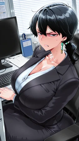 Mika MiwasaMother Corruption My Widowed Single Mother Gets Railed By Her Boss Every Day - Page 7