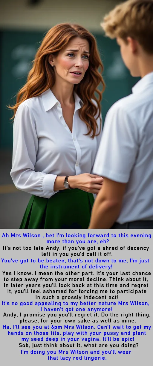 MILF Teacher gets herself in a difficult position - Image 68
