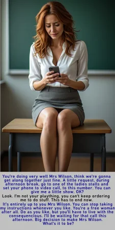 MILF Teacher gets herself in a difficult position - Page 15