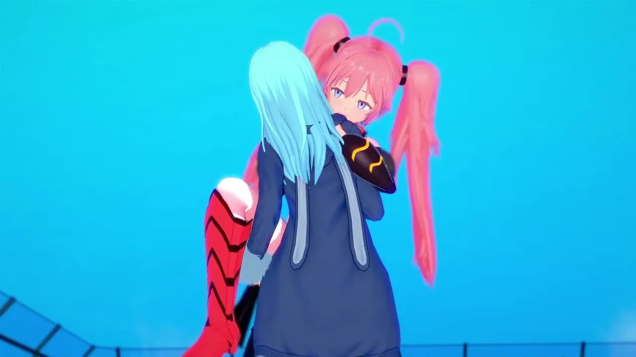 Milim Rides Rimaru Standing Up That Time I Got Reincarnated As A Slime Parody - Image 14
