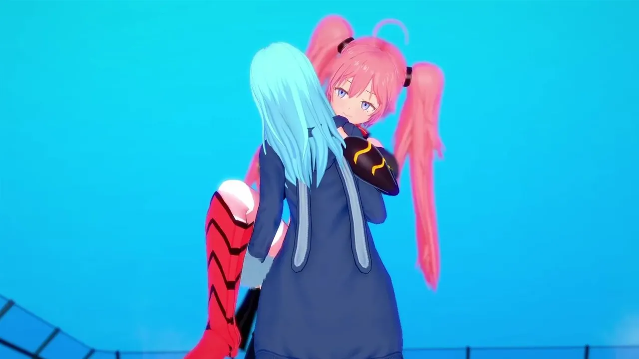 Milim Rides Rimaru Standing Up That Time I Got Reincarnated As A Slime Parody - Image 15