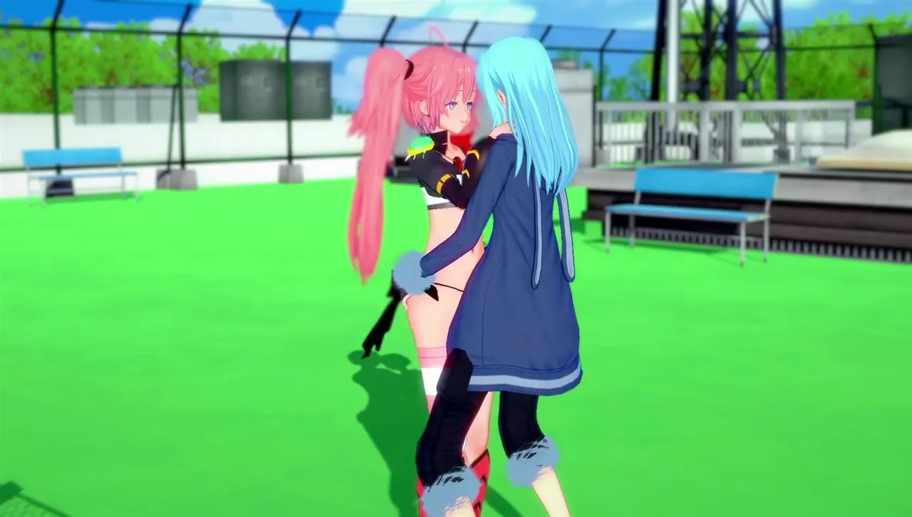 Milim Rides Rimaru Standing Up That Time I Got Reincarnated As A Slime Parody - Image 4