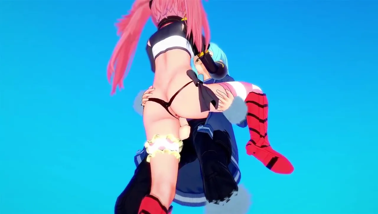 Milim Rides Rimaru Standing Up That Time I Got Reincarnated As A Slime Parody - Image 9