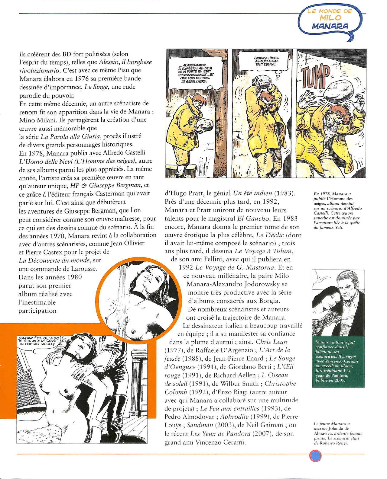 Milo Manara Figurines 38 Joalanda - Quarante-six French - Image 11