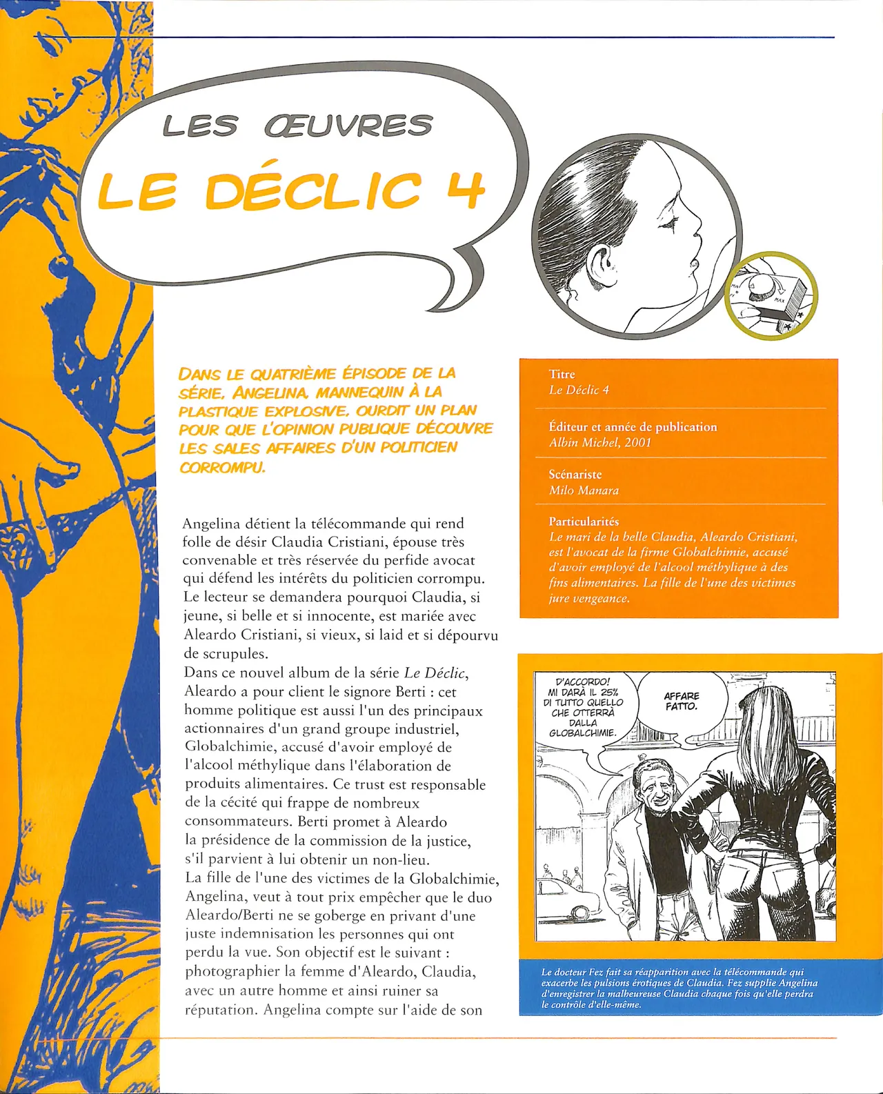 Milo Manara Figurines 40 Raffaella - Guide touristique French - Image 12