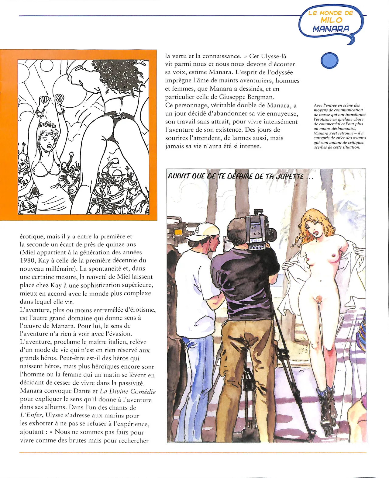 Milo Manara Figurines 40 Raffaella - Guide touristique French - Image 5