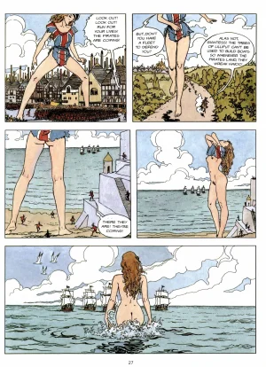 Milo Manara Gullivera English - Page 28