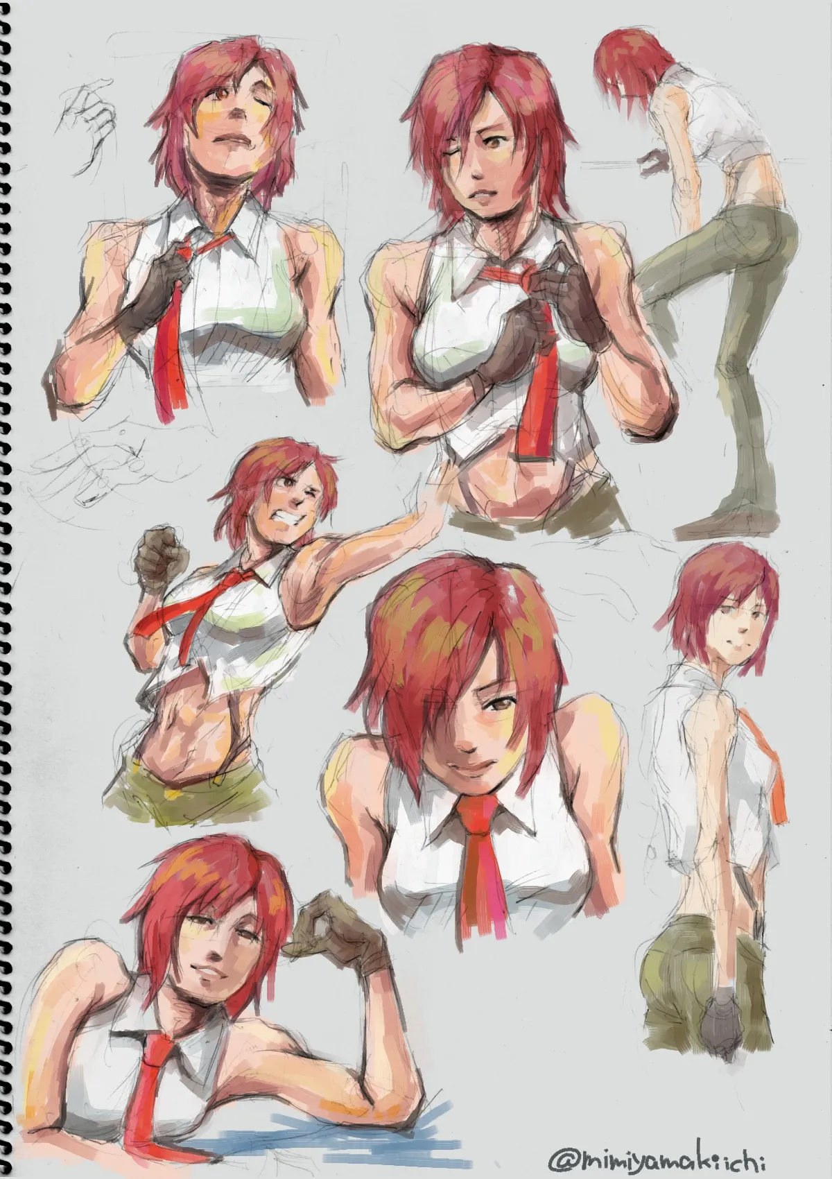 Mimiyama Kiichi Fighting game girls - Image 194