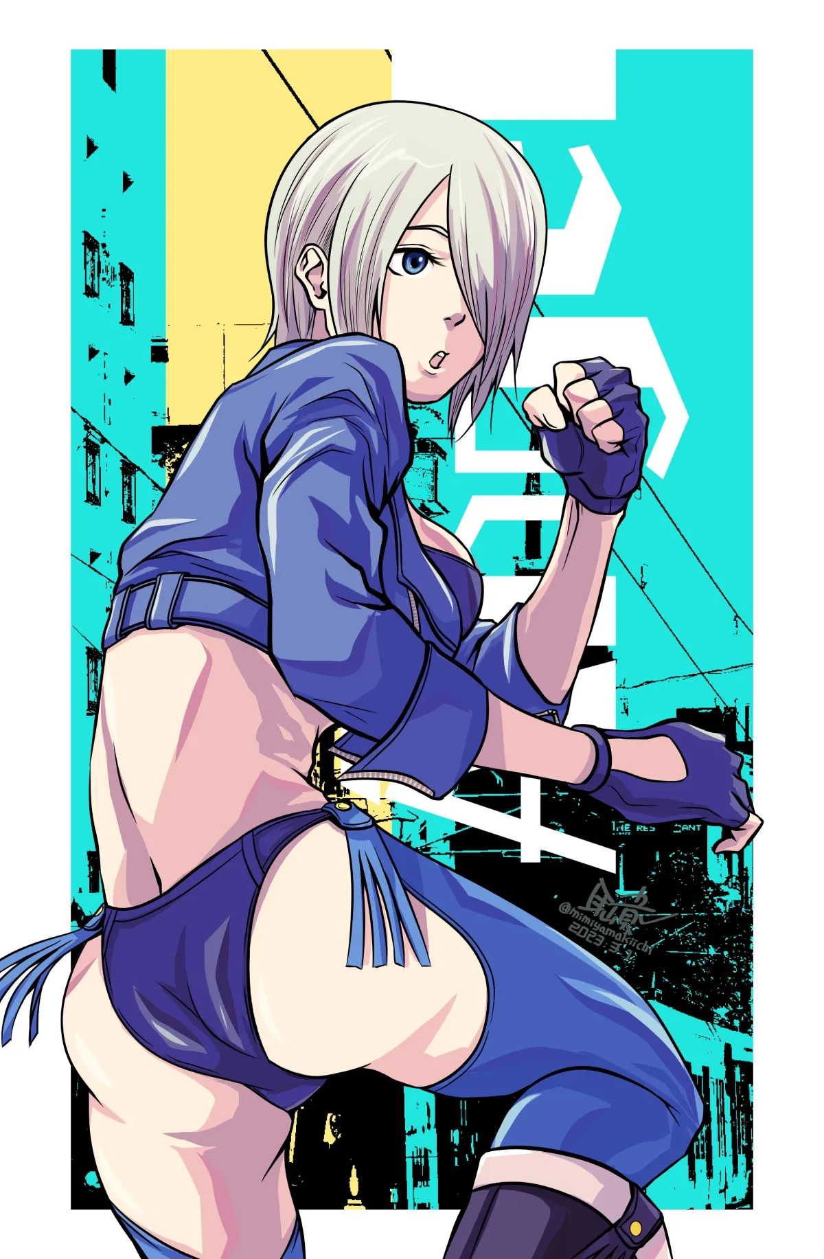 Mimiyama Kiichi Fighting game girls - Image 330