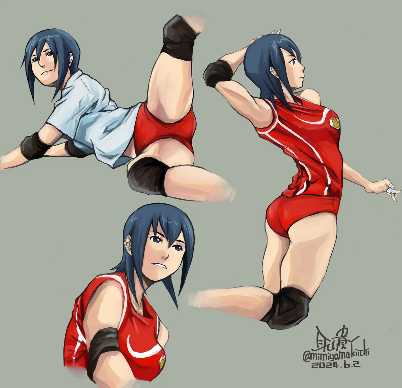 Mimiyama Kiichi Fighting game girls - Image 364