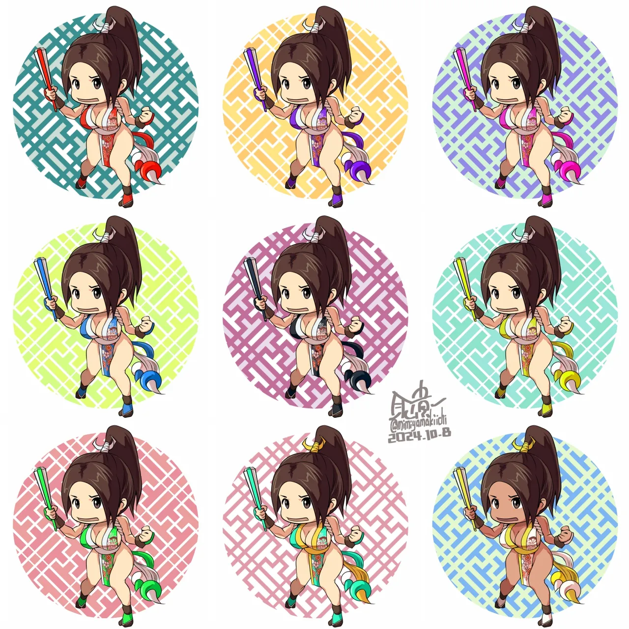 Mimiyama Kiichi Fighting game girls - Image 370