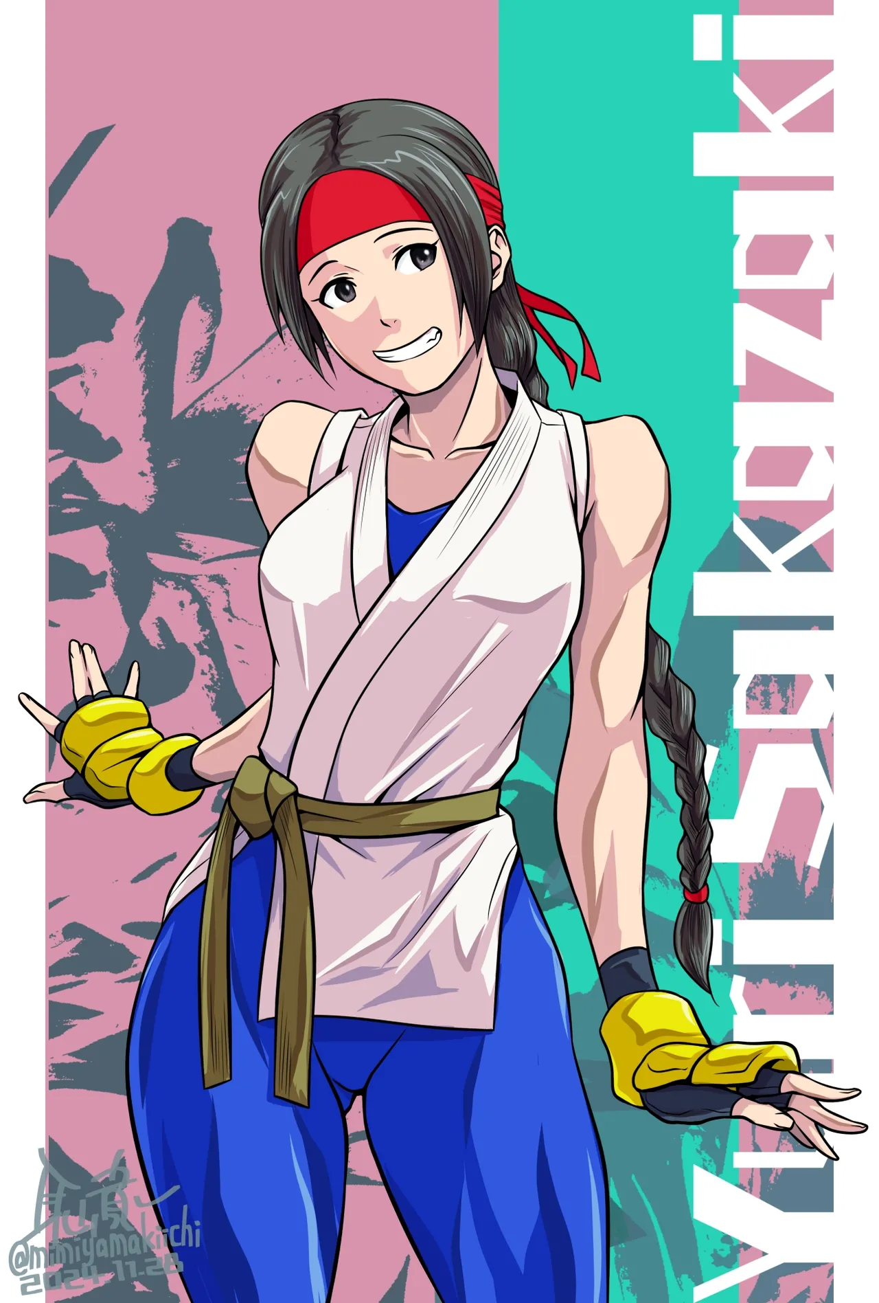 Mimiyama Kiichi Fighting game girls - Image 374