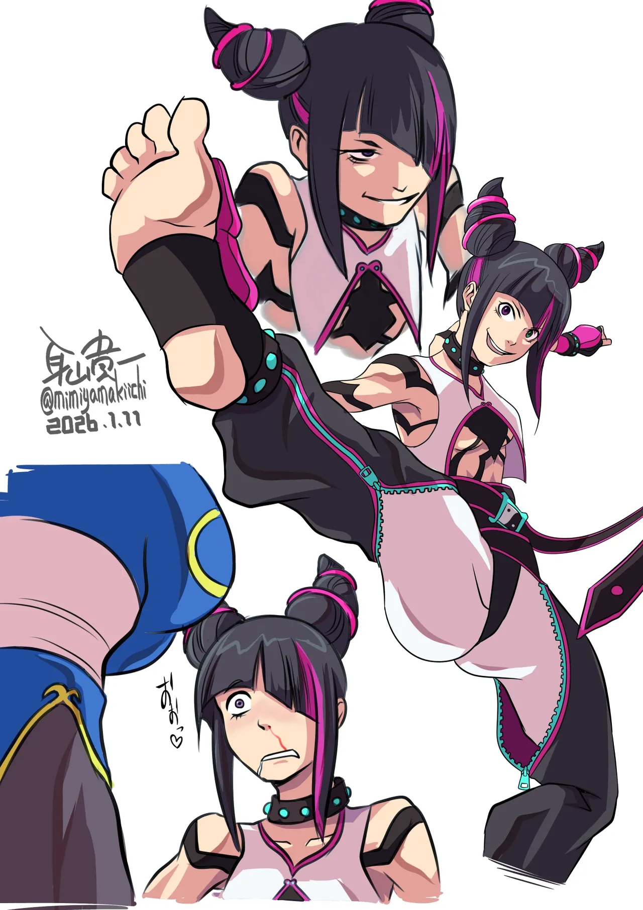 Mimiyama Kiichi Fighting game girls - Image 400