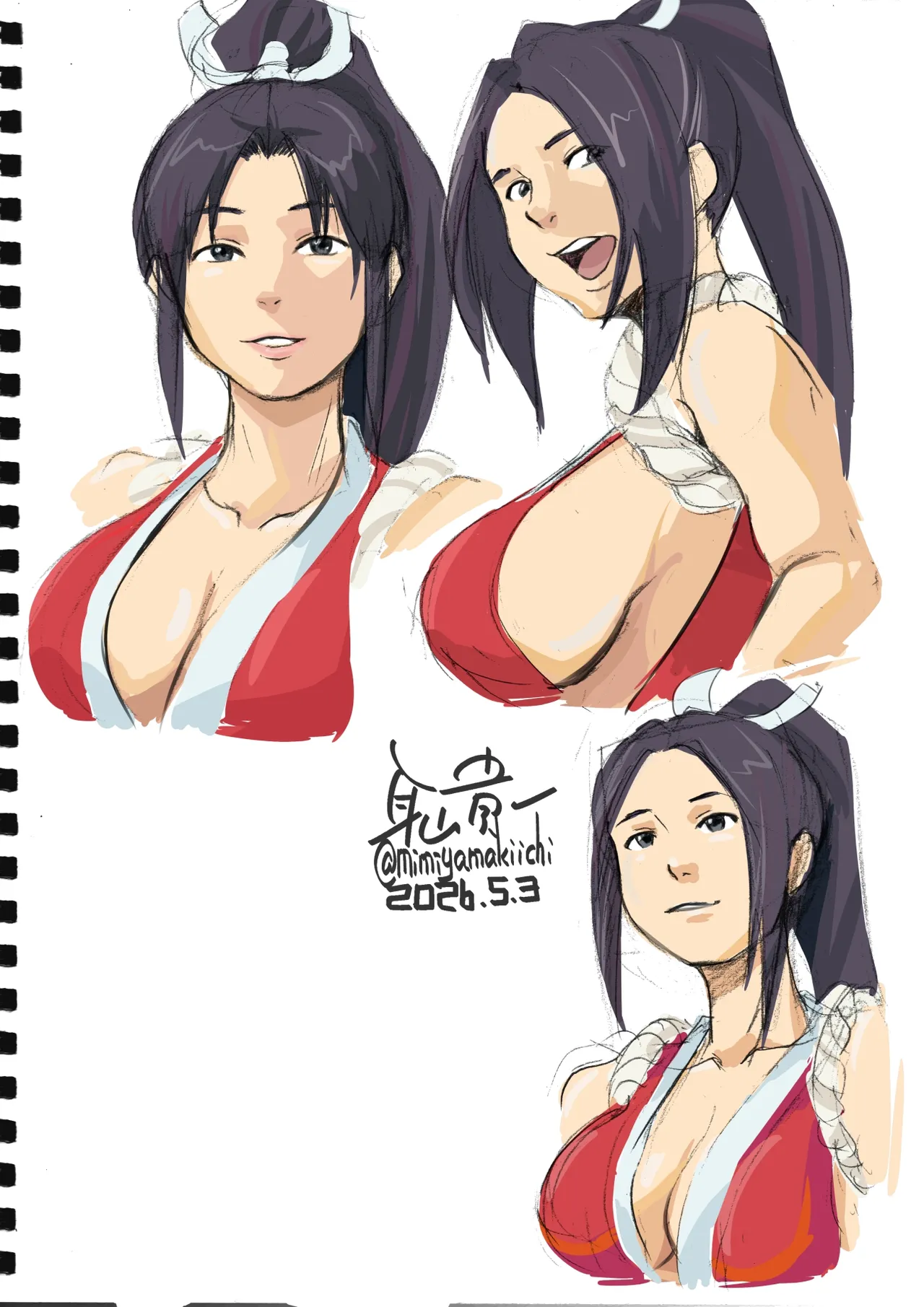 Mimiyama Kiichi Fighting game girls - Image 405
