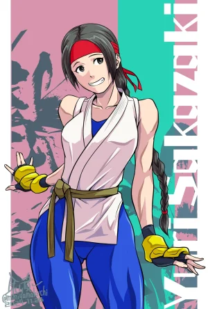 Mimiyama Kiichi Fighting game girls - Page 374