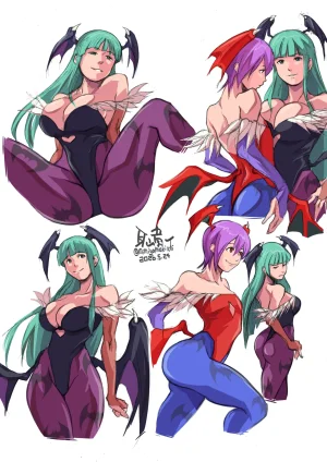 Mimiyama Kiichi Fighting game girls - Page 406