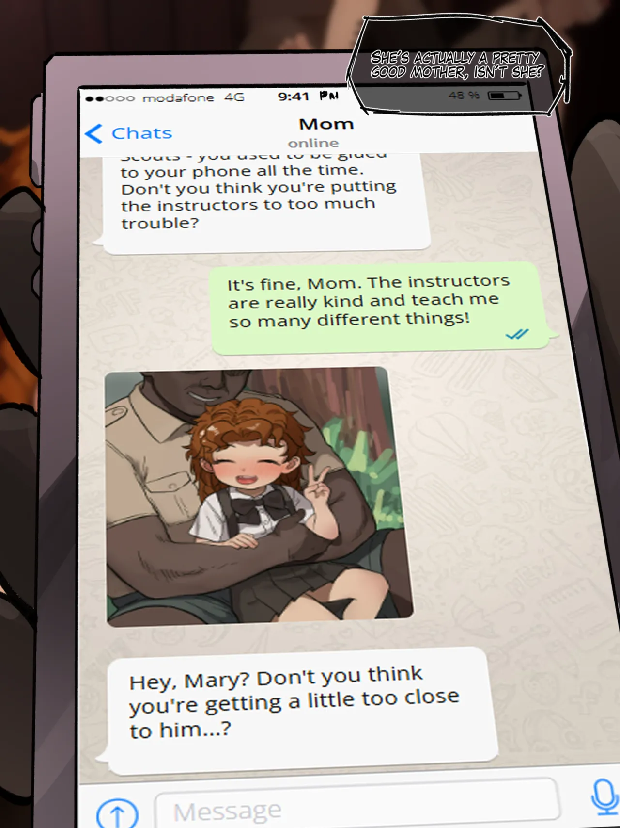 Mimizuki Mary the Girl Scout - OC Commission Pixiv Fanbox - Image 13