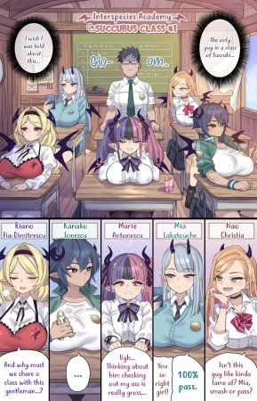 Mimonel Insterspecies Academy Succubus Class 1-2 English - Page 2