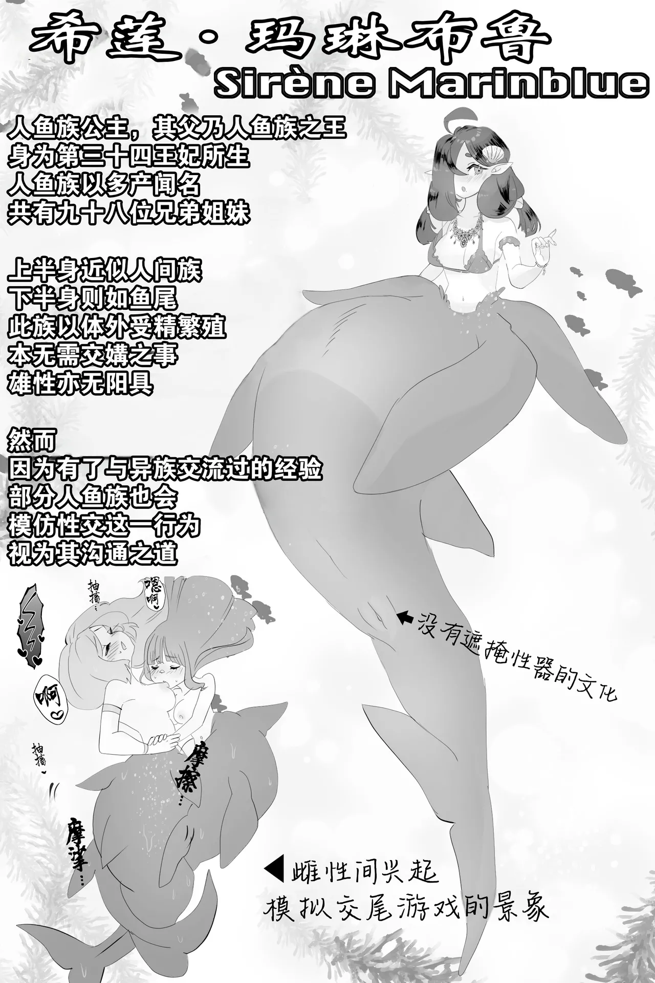 Minami no Komichi Mitsukado Isekai Hyoui Kikou -Yuuyokujin to Mermaid- - Possession Chronicles in Another World Chinese Wolley个人汉化 - Image 23