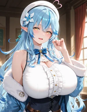 mirai art Yukihana Lamy 414