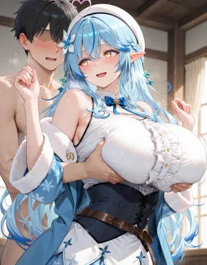 mirai art Yukihana Lamy 414 - Page 3