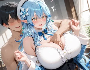 mirai art Yukihana Lamy 414 - Page 34