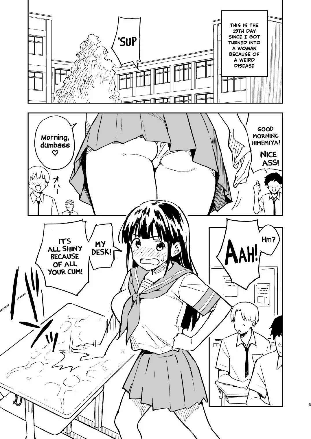 Mirakoku Yasumi Mirakichi 1-kagetsu Ninshin Shinakereba Otoko ni Modoreru Hanashi 4 As Long As I Dont Get Pregnant for 1 Month, Ill Turn Back Into a Man 4 English Hikari no Kaze Digital - Image 3